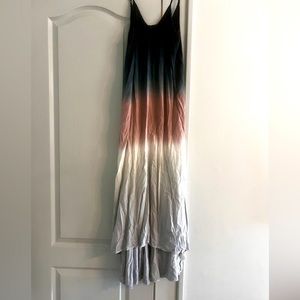 Mustard seed ombré maxi dress. S